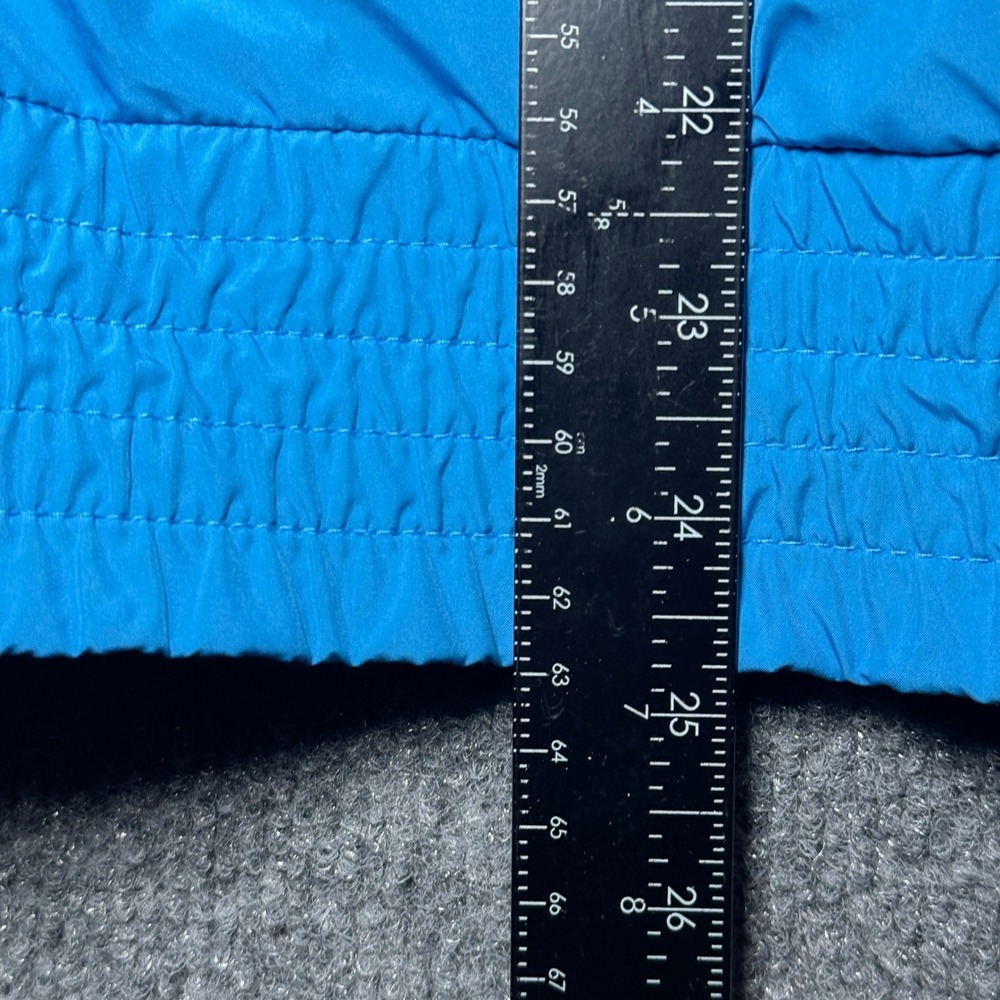 Nike Jacket Mens Medium Full Zip Track Blue White Stripe Sportswear Futura Logo - Picture 8 of 13
